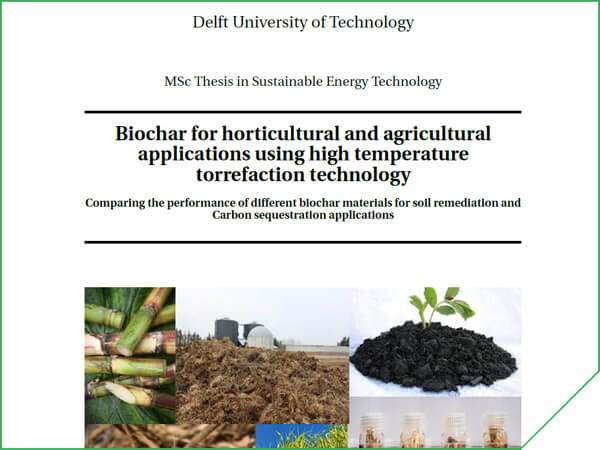 Biochar for horticultural and agricultural applications using_
