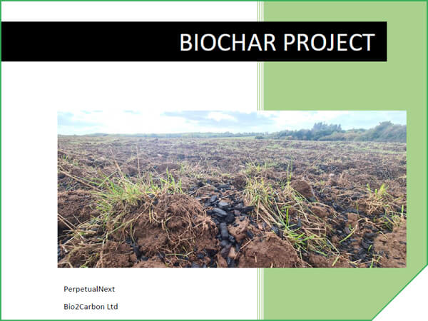 Biochar project - National Forest High CV biochar photo diary