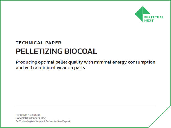 Perpetual Next - Technical paper - Pelletizing biocoal